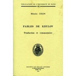 Fables de Krylov Traduction et commentaire 