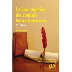 Le droit algérien des contrats